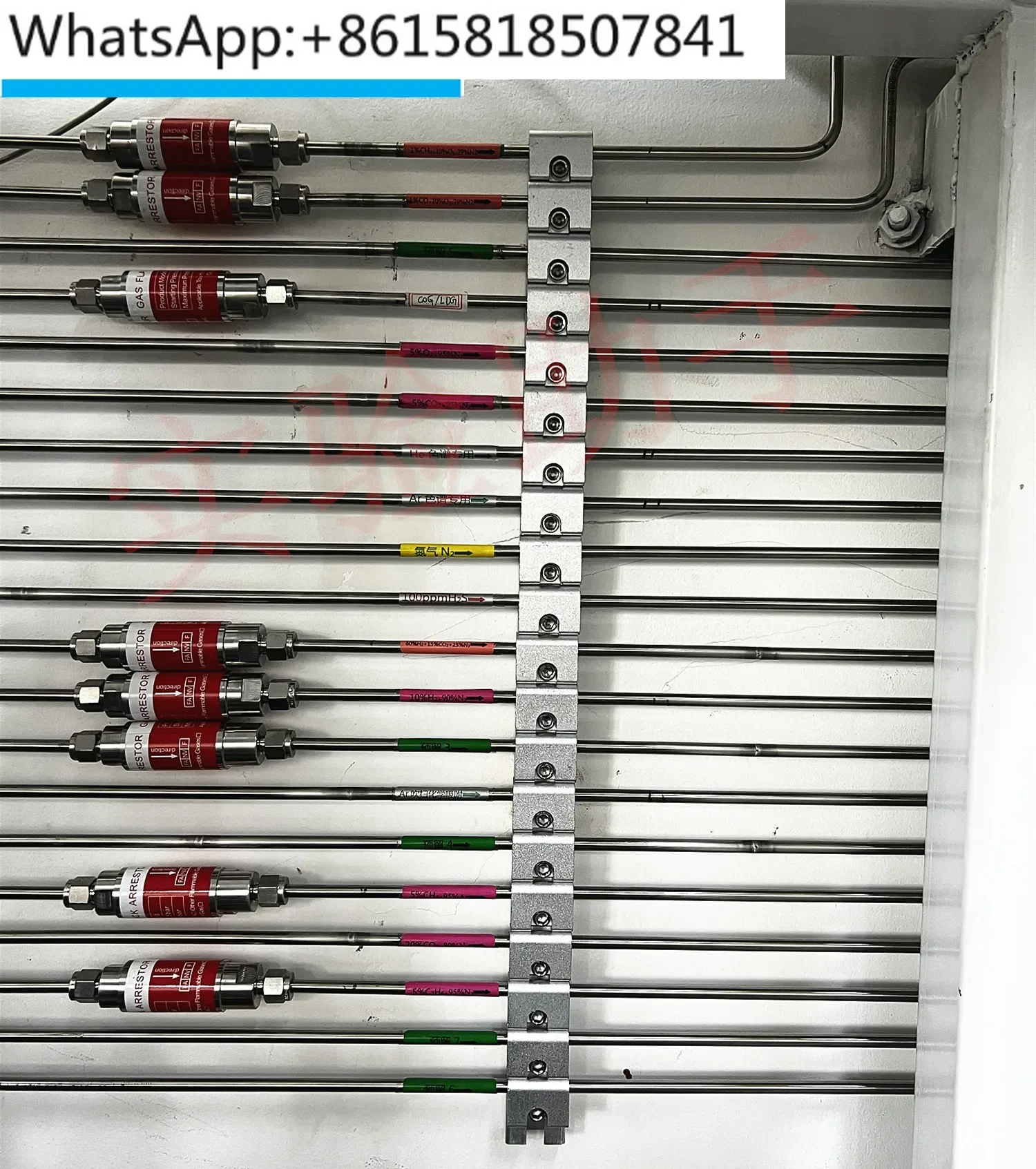 Трубопровод из нержавеющей стали 316L, пламегаситель, выхлопная труба, водород, кислород, ацетиленовая втулка, преобразователь мигания 1/4NPT