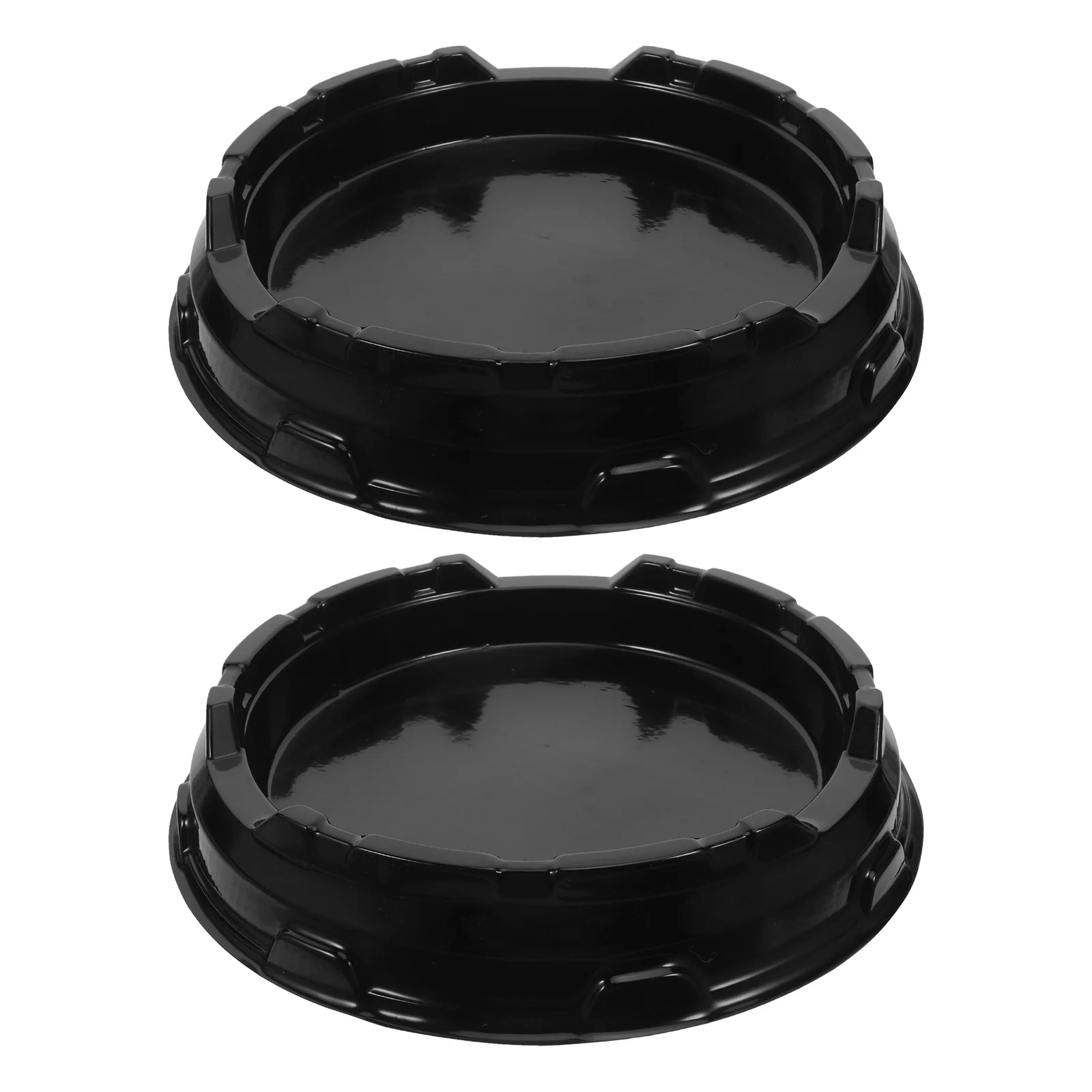 

2Pcs Spinning Dish Compact Game Base for Kids Sturdy Travel-Friendly Play Surface Indoor Outdoor Multiplayer Family