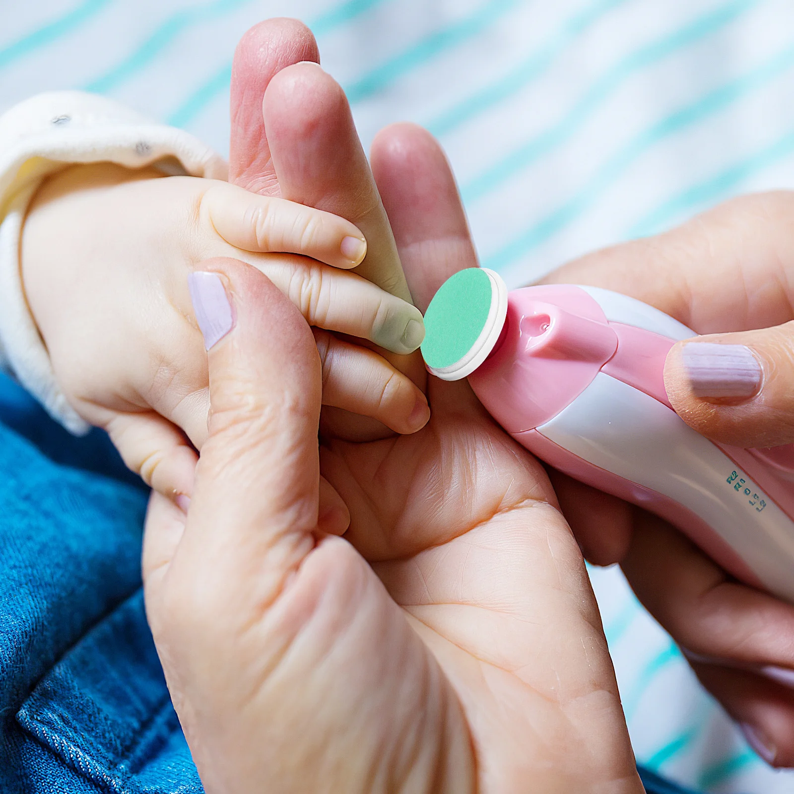 

24Pcs Baby Nail Grinding Heads Electric Trimmer Pads Sturdy Trustworthy for Newborns Infants Electric Nail Trimmer Pads for Baby