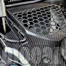 oiomotors High Quality Dry Carbon Fiber Filter Water Cowl Panel Cover for BMW G87 M2 G80 G81 M3 G82 G83 M4