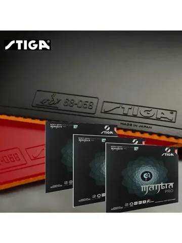 STIGA MANTRA PRO Полуполая накладка для настольного тенниса — внешний вид товара