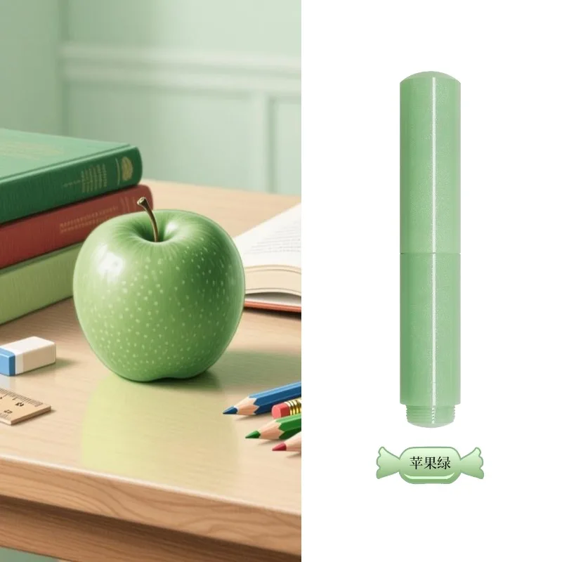 

2025 Majohn Gradient Color Candy Series Green Pink Fountain Pen 0.38EF 0.5F Nib Luxury School Supplies Cute Kawaii Dip Pens