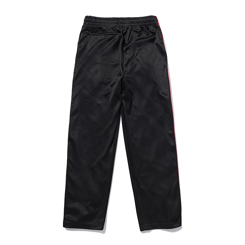 Arrival Trousers Butterfly Embroidery Webbing Track Stripe Sweatpants Zipper Oversize Classic Black Men Women 1:1 Pants