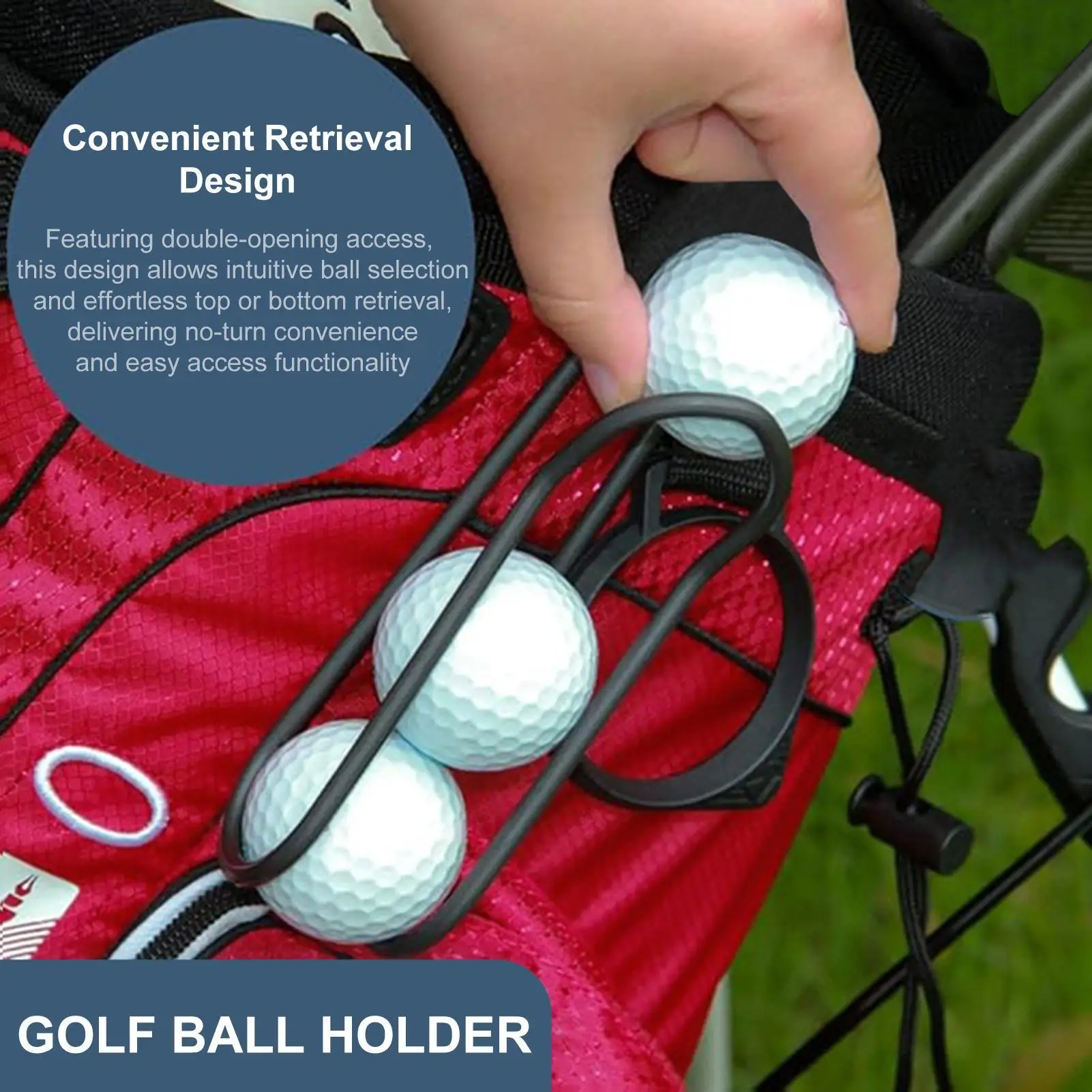 

Golf Ball Holder For Practice Golf Ball Carrier Basket For Tournament Outing Practice Golfing Fathers Easter Men Favors Course