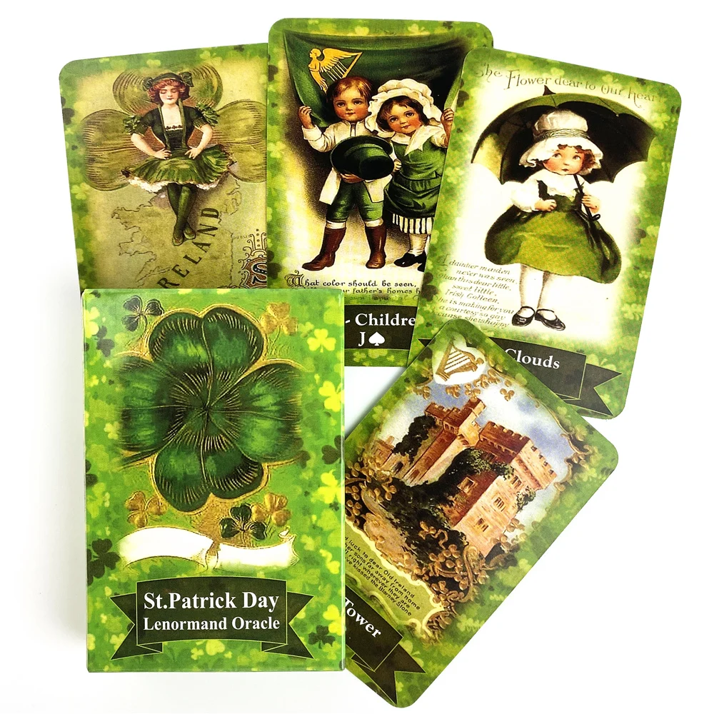 Christopher Butler Healing Light Lenormand Oracle Cards High Quality Divination Fortune Telling Tarot Card Party Board Game