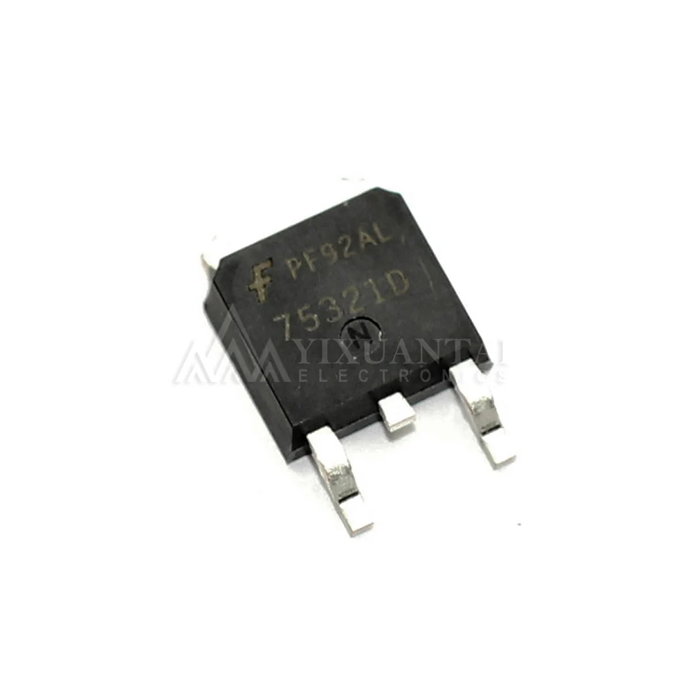 

10pcs HUFA75321D3S TO-252 Trans MOSFET N-CH Si 55V 20A 3-Pin(2+Tab) DPAK T/R