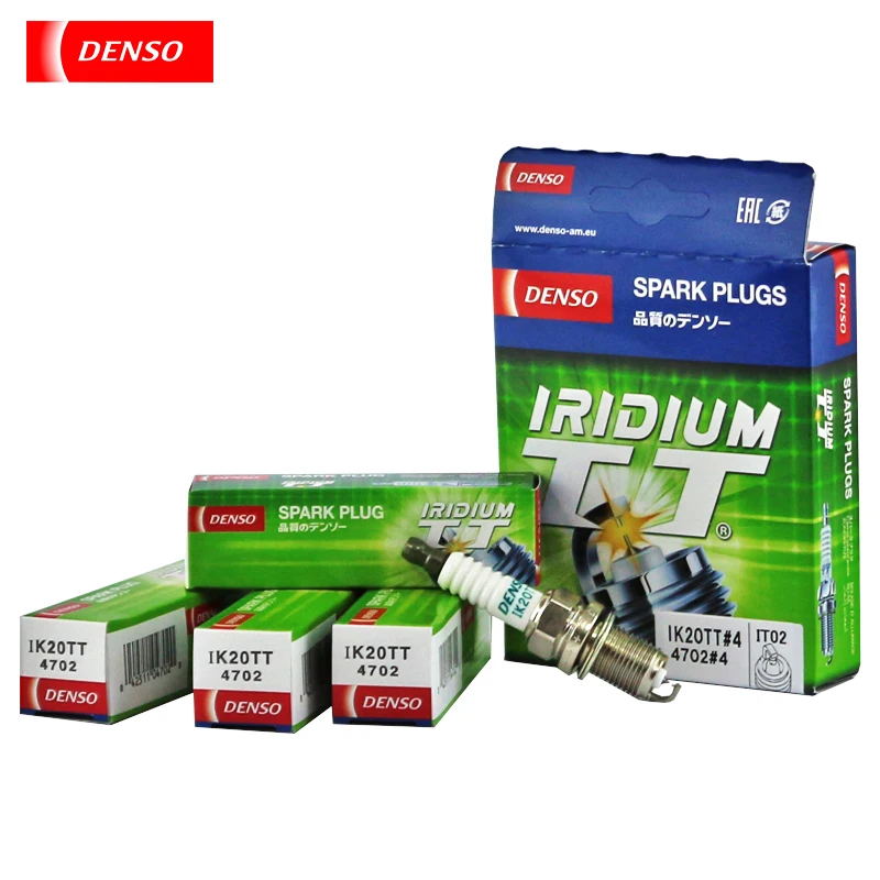 DENSO Iridium platinum spark plug IK20TT 4702 is suitable for Camry Cruze range front nozzle