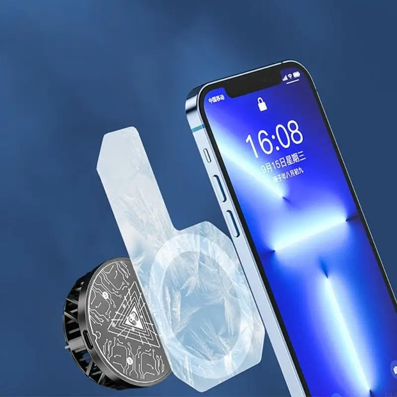 2025 Neues leichtes wiederverwendbares Magnetkühlplatte für Smartphones für Spiele und Videoaufnahmen mit schneller Hitze