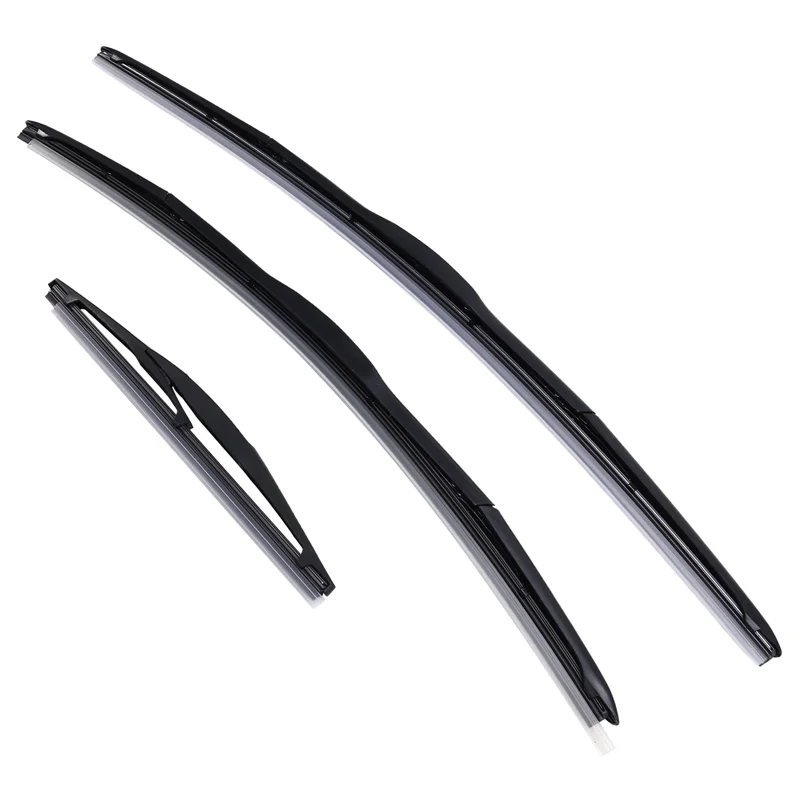 

Precisionn Front Rear Wiper Blades Set For Mitsubishi ASX Outlander Sport 10-22 Windshield Windscreen 24+21+10Inch Car Parts LHD