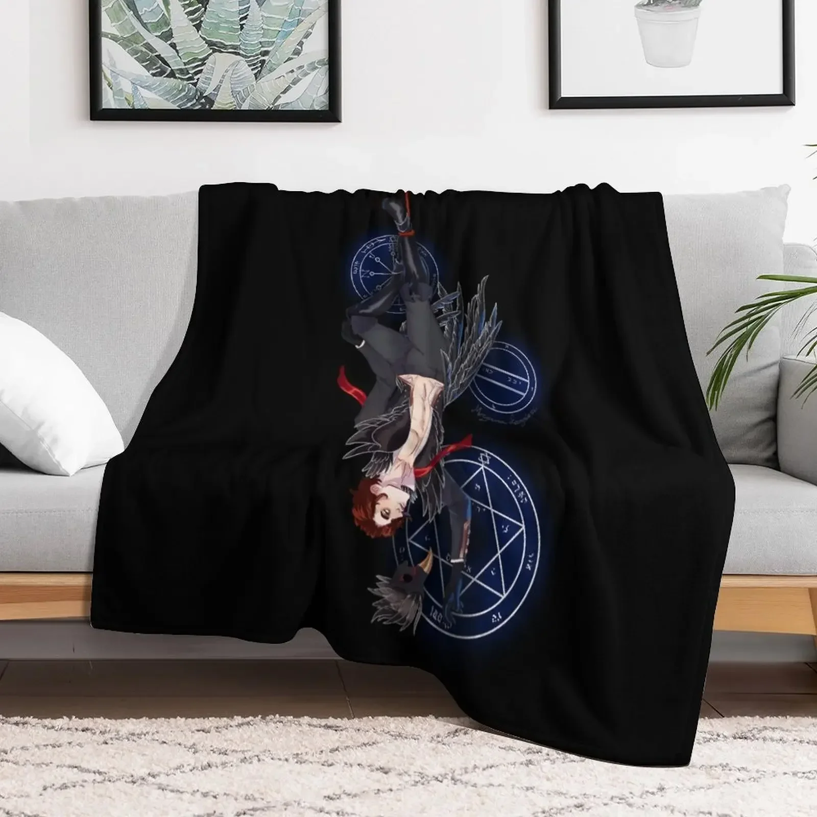 The hanged man Throw Blanket for sofa Warm Blankets