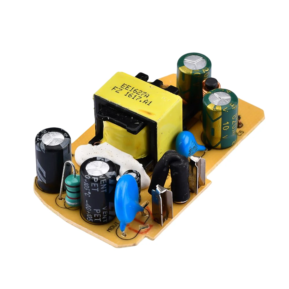 لوحة محول التيار الكهربائي ، وحدة تزويد الطاقة ، AC av V إلى 5V DC ، 5V ، 2A ، 12V ، 1A