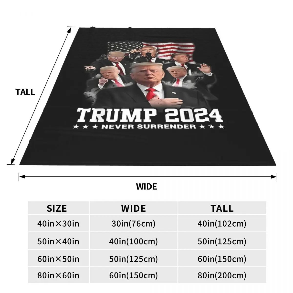 Donald Trump Take America Back Blanket Quality Warm Soft Throw Blanket Winter Decorative Living Room Novelty Bedspread