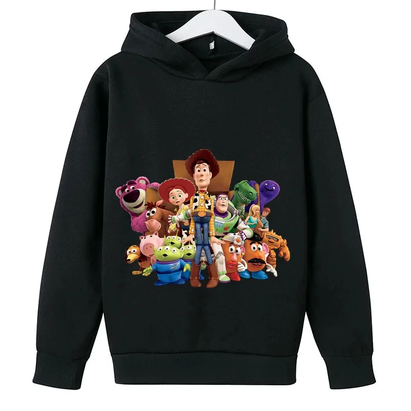 Fashionable Disney Toy Story Cartoon Anime periphery Women's Hoodie Autumn and Winter new pattern Couple's clothing hoodie