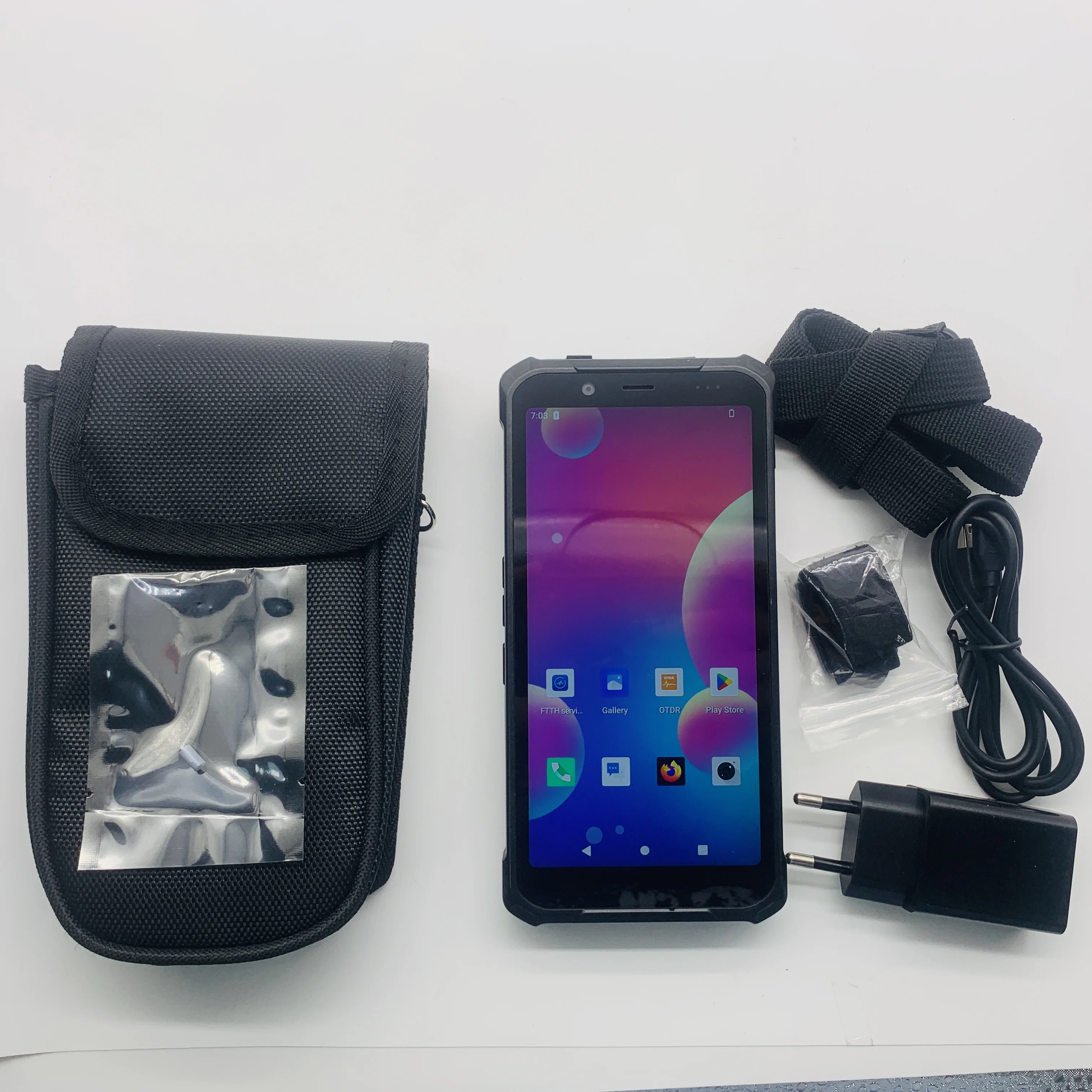 جهاز المساعد الشخصي الرقمي المحمول TouchScreenTerminal ndroid 13 Dual 2.5G RJ45 EthernetNetwork VFL OPM 10G PON اختبار HDMI IPTV الانتقائي