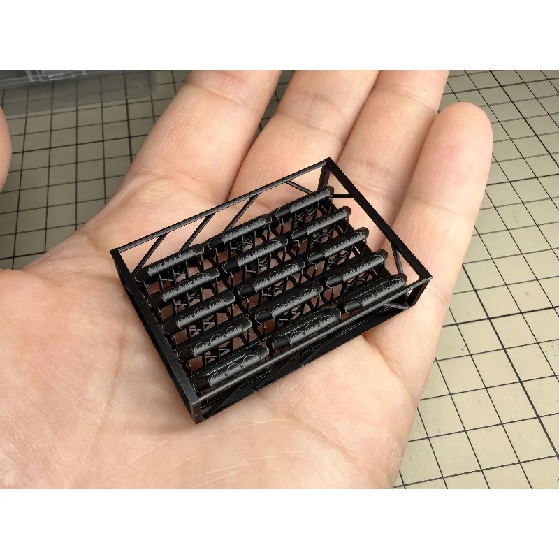 

MUYI MODEL G200027 Масштаб 1/200: Немецкий спасательный плот KRIEGSMARINE (Тип А), супердетализированный 3D-набор для сборки