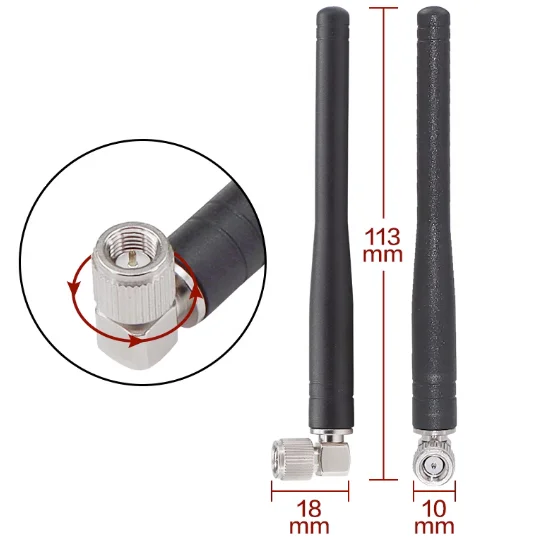 Antenna ad asta passiva BD Beidou antenna GPS GSM/GPRS/433M/2.4G/CDMA 3800A antenna a manicotto in gomma