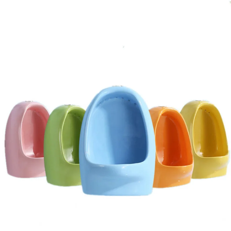 

Wall-mounted colored urinal ceramics, hand-pressed urinal wall-mounted kindergarten children's urinal manufacturer