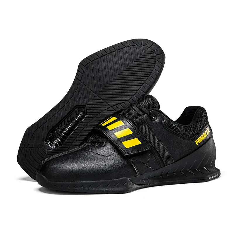 

Профессиональная обувь для тяжелой атлетики, тяжелые подъемники, приседания, пауэрлифтинг, прочные мужские кроссовки, большой размер, поддержка