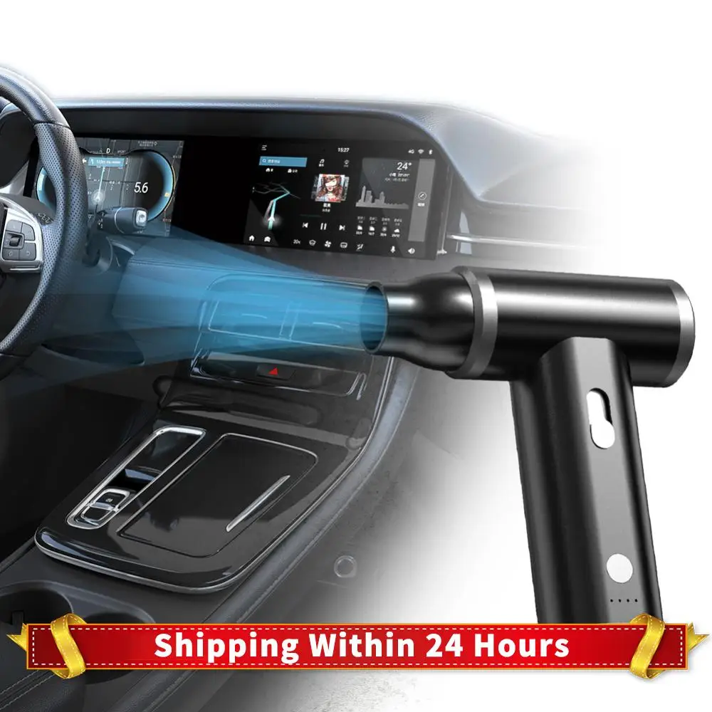 

110000PRM Compressed Air Duster Brushless Motor Electric Air Duster 2000mAh Handheld Dust Blower for Electric Devices Cleaning