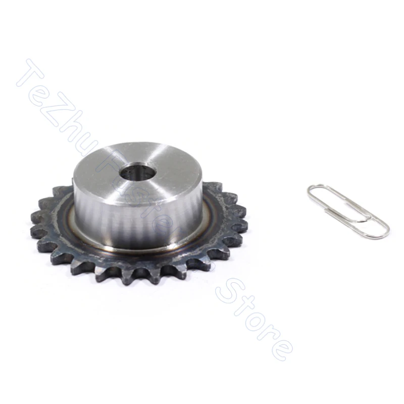 1pc 8-23 Tooth 04C Chain Drive Sprocket 45# Steel Chain Gear Pitch 6.35mm 25H Industrial Sprocket Wheel Process Hole