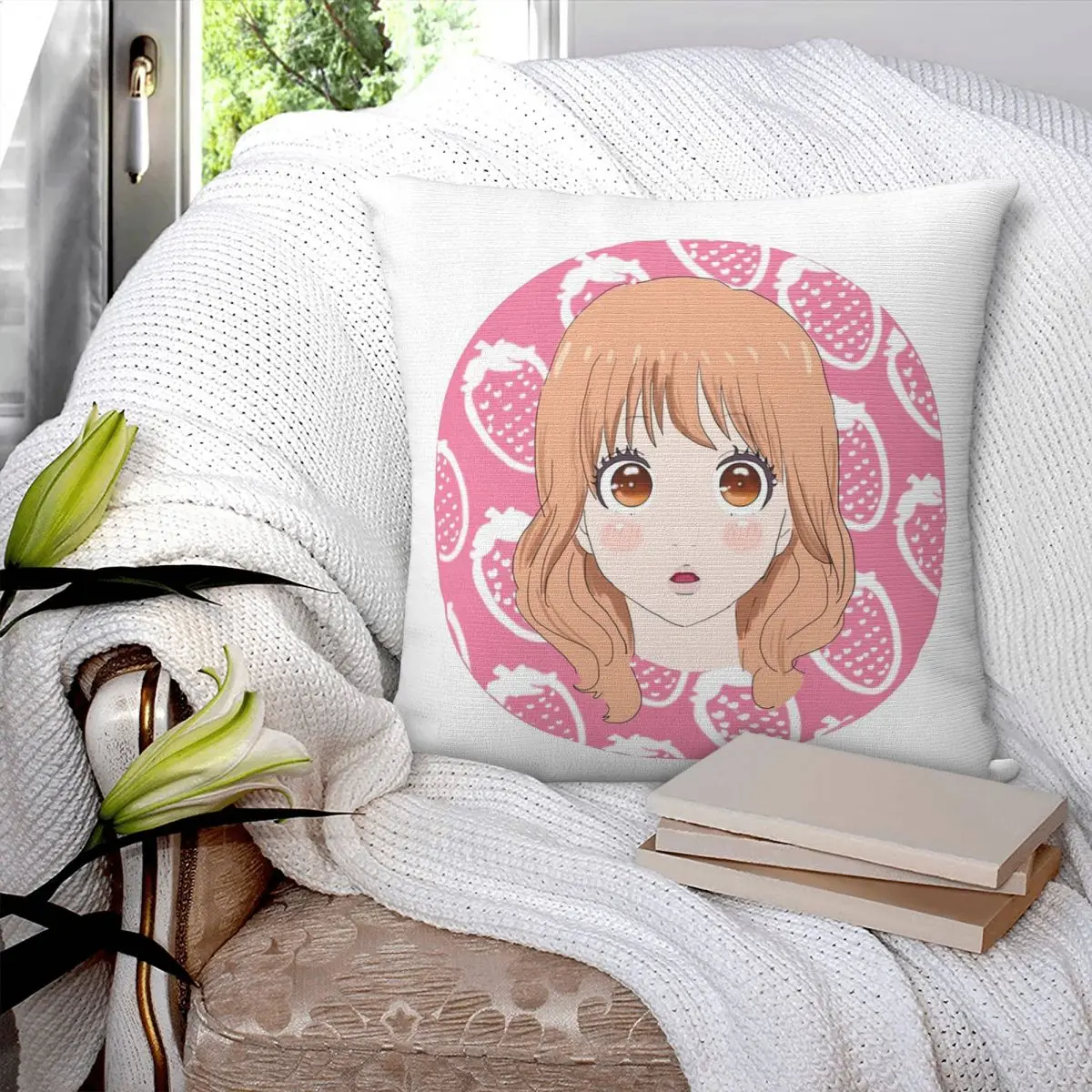 Romantic Anime My Love Story Ore Monogatari Square Pillowcase Cushion Cover Pillow Case Throw Pillow Cover for Home Bedroom Car