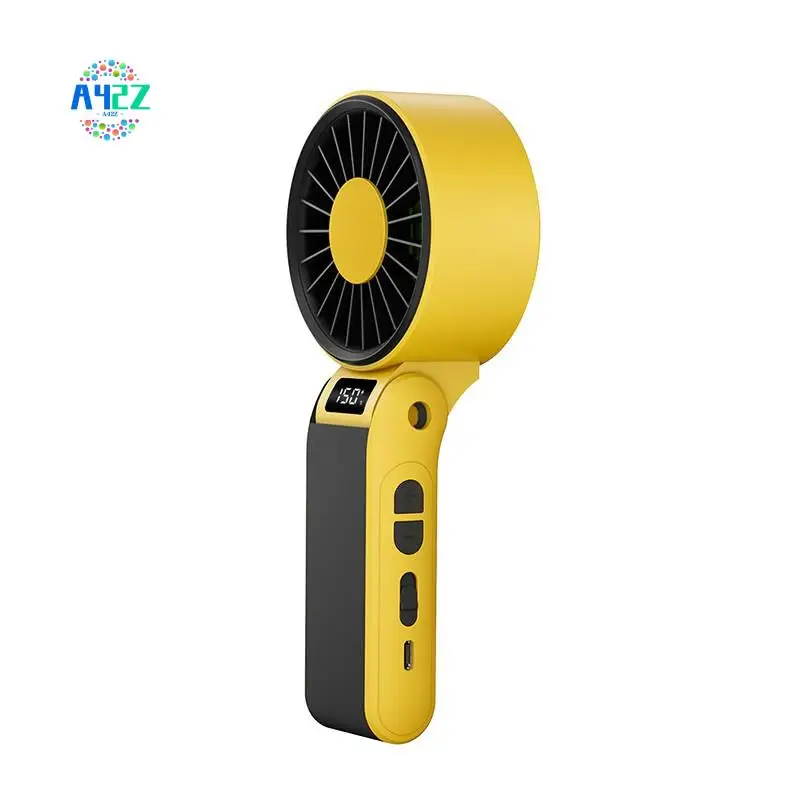 A42Z-Portable Mini Fan High Speed Fan Rechargeable Fan Foldable Handheld Fan Brushless Motor For Outdoor