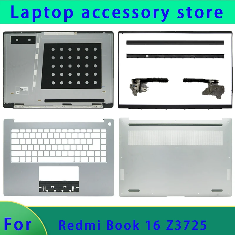 Suitable for Redmi Book 16 Z3725 series laptops, LCD screen top cover, screen frame, palm rest, bottom shell, hinge cover, hinge