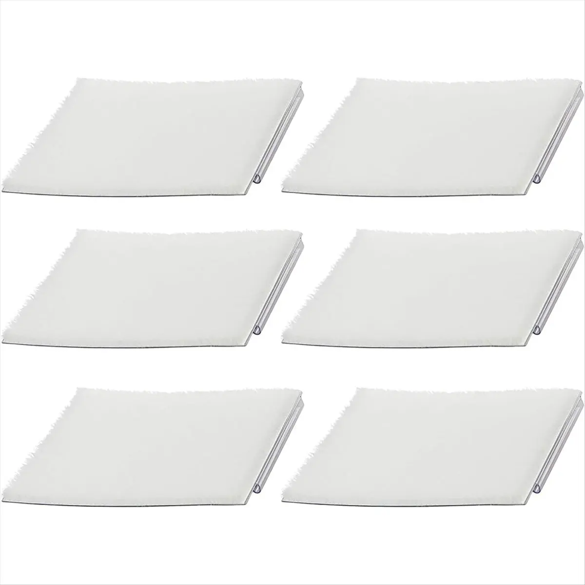 A013 6 Pack of Paint Edger Replacement Pads - Pad Refills for Edger - Replacement Pad Refills for Paint Edger Tool