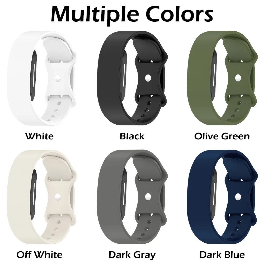 Special Waterproof Replacement Band for Hume Band 2 Integrated Silicone Strap Sweat Resistant Adjustable Wristband for Hume 2
