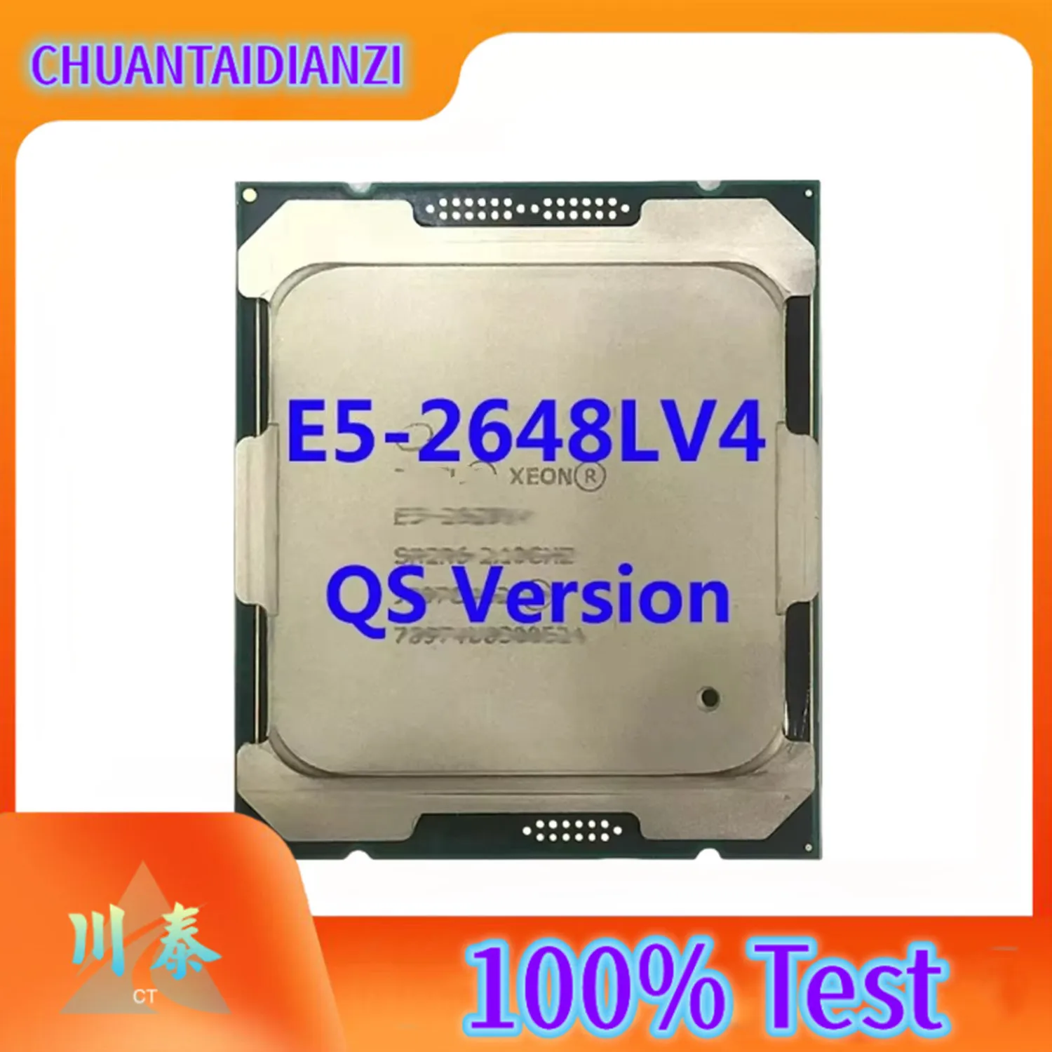 E5-2648LV4 QS Version ChatGpt Xeon CPU Processor 1.80ghz 14-Core 35mb SmartCache TPD 75W FCLGA2011-3 For X99 Motherboard