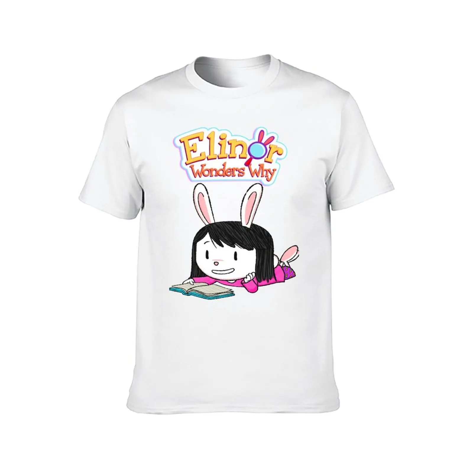 تي شيرت Elinor Wonders Why تي شيرت رجالي فاخر تي شيرت رجالي من القطن الثقيل