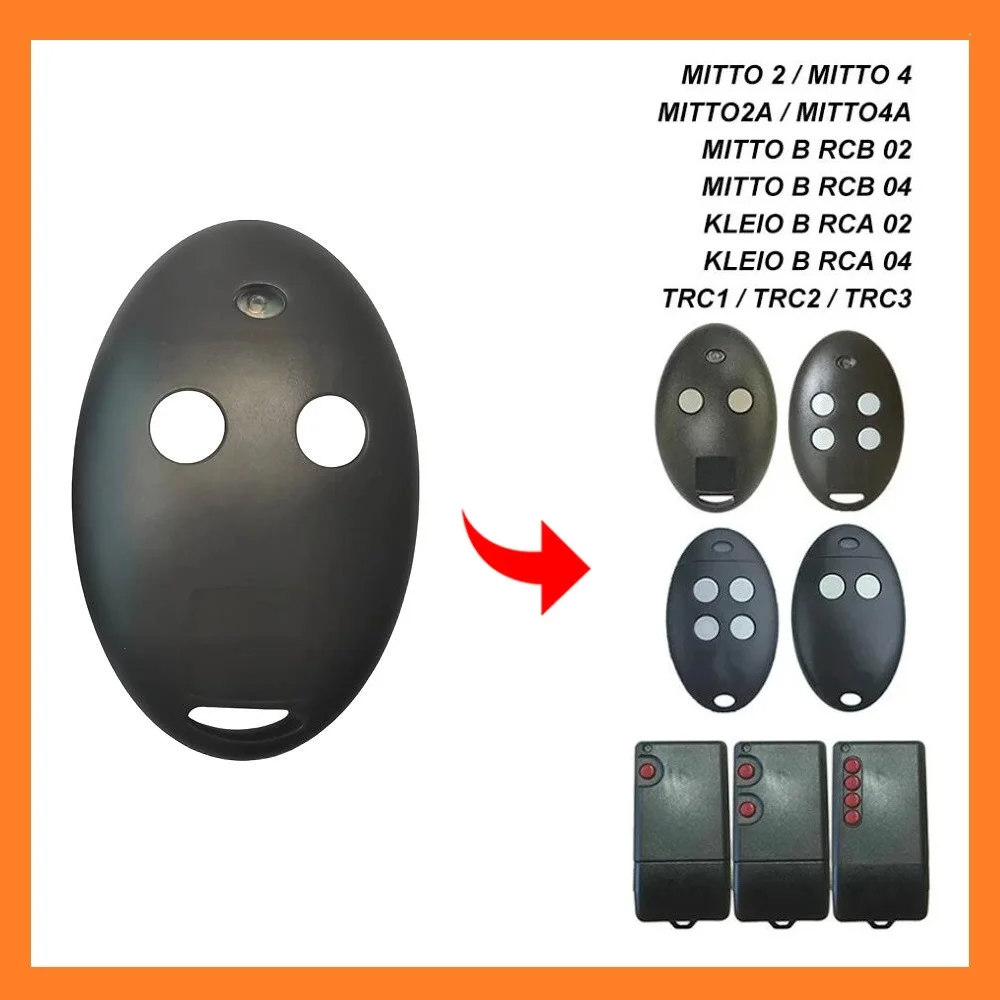 5PCS MITTO 2 4 2A 4A B RCB KLEIO B RCA 02 04 Remote Control Garage Door Command Opener Transmitter Electric Barrier Key