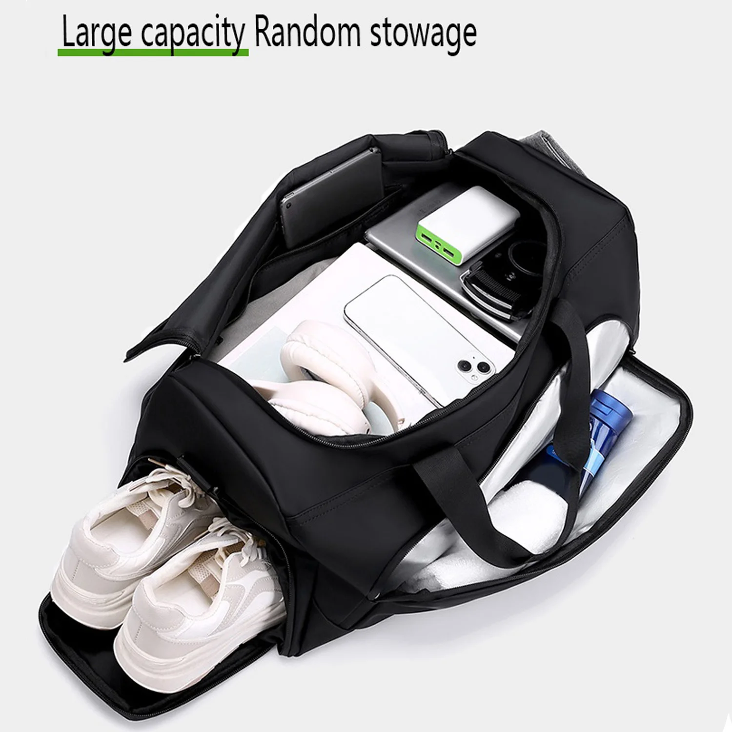 Прочная дорожная сумка большой вместимости, разделительная сумка унисекс для влажной и сухой уборки, спортивная сумка, модная мужская большая сумка, новые поступления