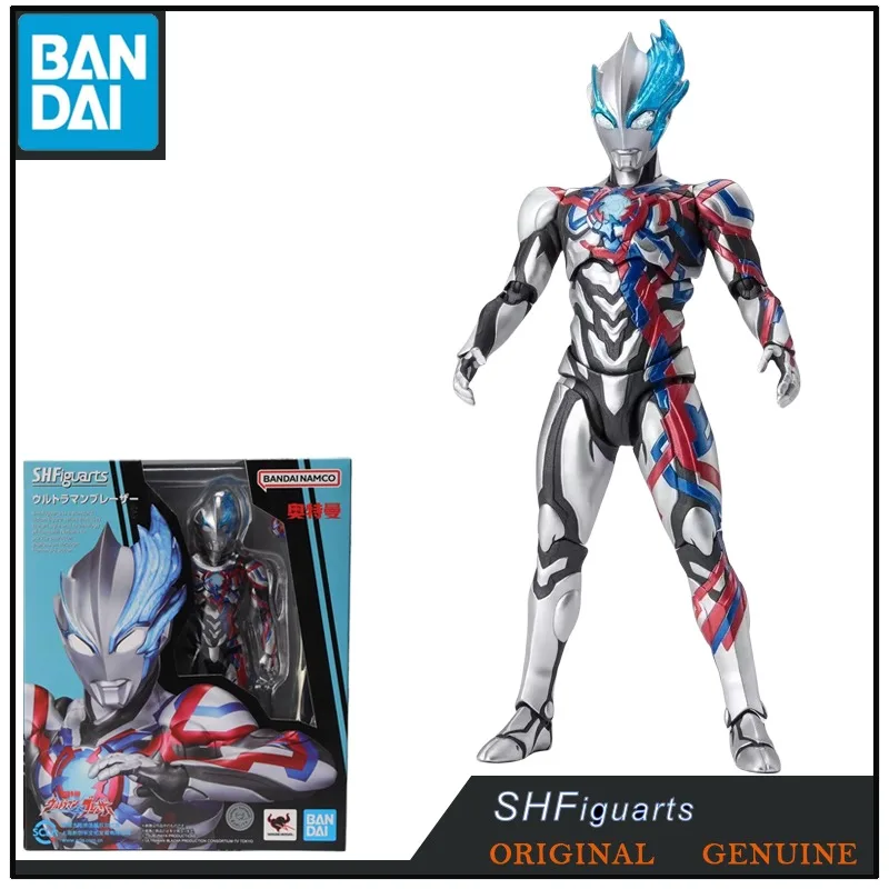 Bandai Genuine Original ULTRAMAN Anime SHFiguarts BLAZAR Action Figure Toys for Boys Girls Kids Gift Collectible Model Ornaments