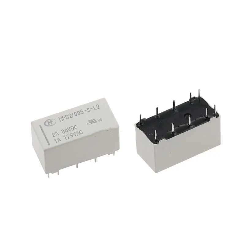 12V DC 301-1C-C-R1 U01 Automotive Relay 35A/20A 5Feet Coil Bistable Latching Relay DPDT 30VDC 2A 1A 125VAC HFD2/005-S-L2-D Realy