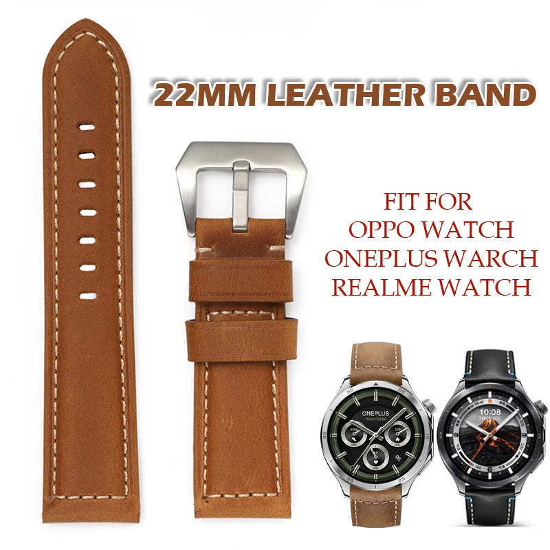 22Mm Leather Band C… - image