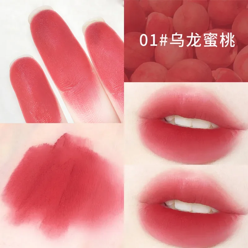 Makeup 6 Colors Lip Gloss Waterproof Lip Glaze Velvet Matte Liquid Lipstick Maquillaje Korean Cosmetic Makeup помада градиент