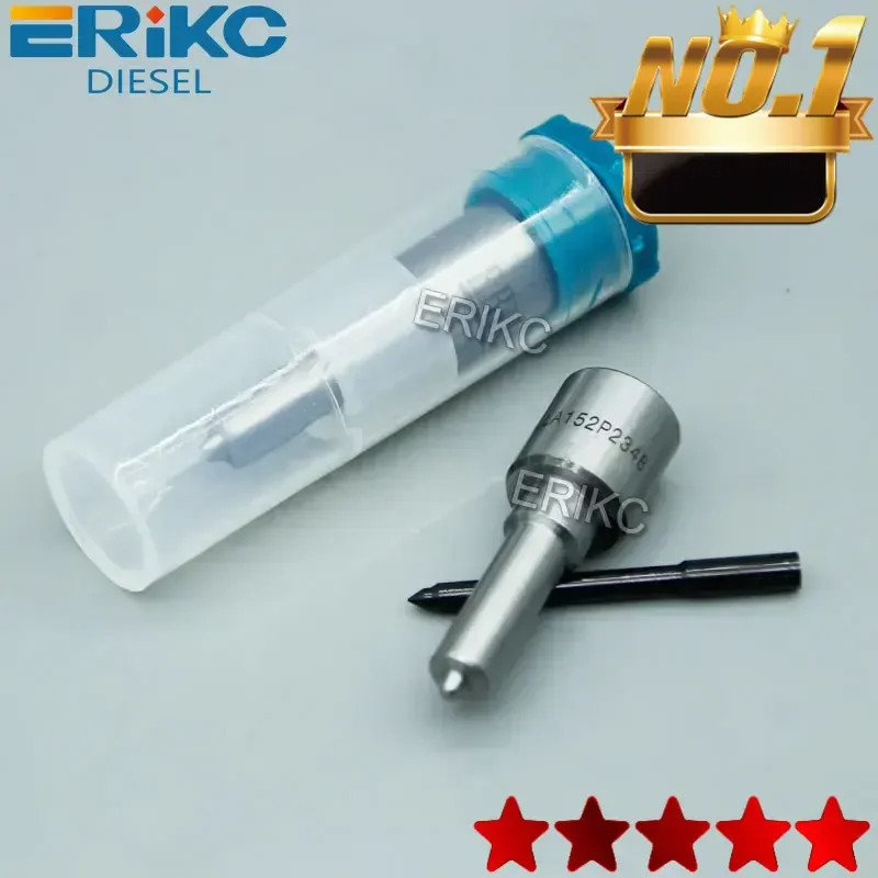 

ERIKC Spray Nozzle DLLA 152 P 2348 Spare Parts High Pressure Nozzle DLLA 152P 2348 Black Needle 0433172348 Injector 0445110526