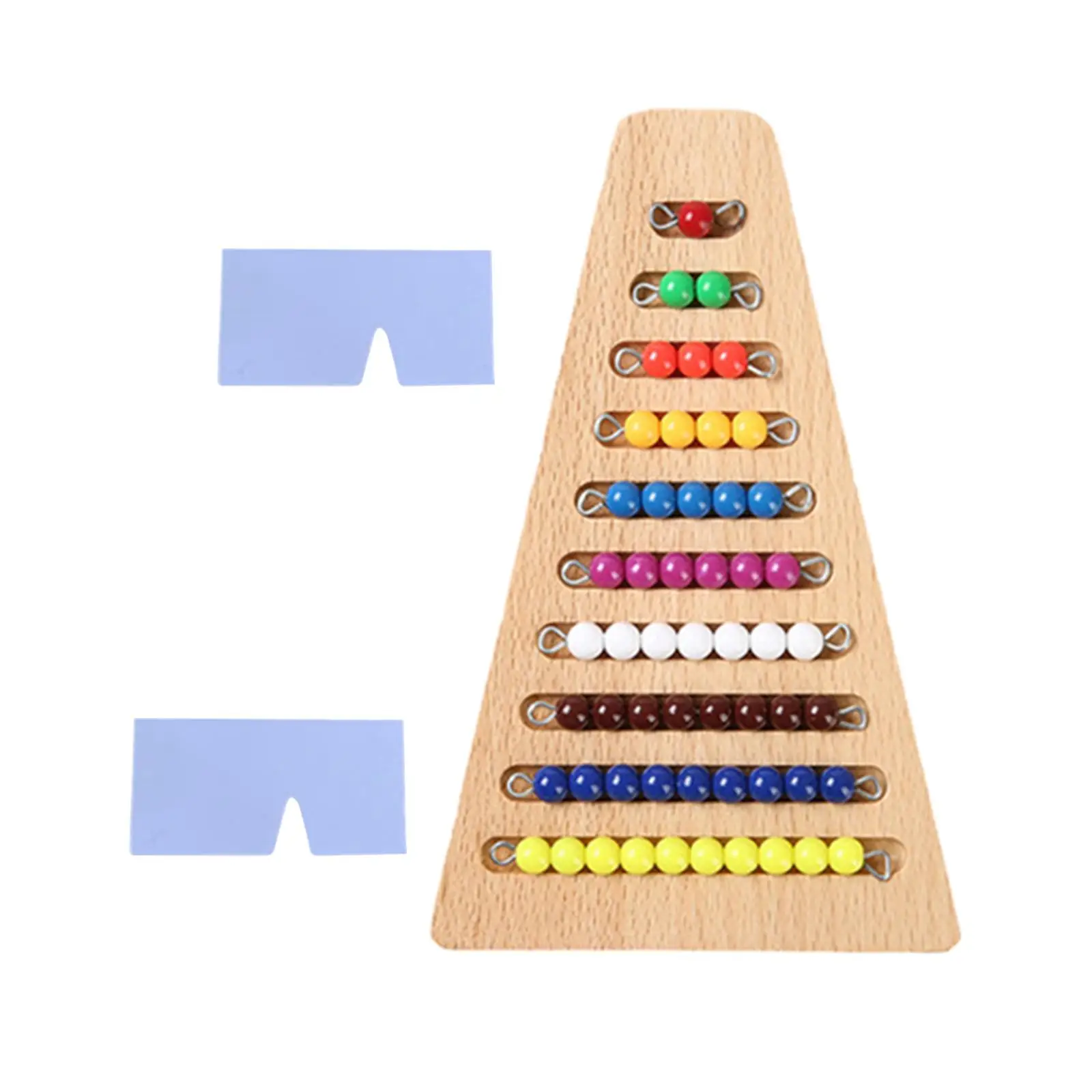 Zestaw schodów matematycznych Zabawka dla dzieci Zabawka rozwojowa 1-10 Liczenie Montessori Zabawka matematyczna