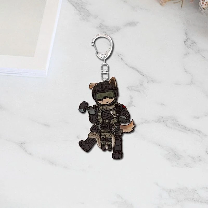 جديد نداء الواجب كيغان لوجان إلياس المفاتيح الإبداعية شخصية كول أنيمي HD طباعة حقيبة ظهر الطالب الاكريليك الديكور هدية