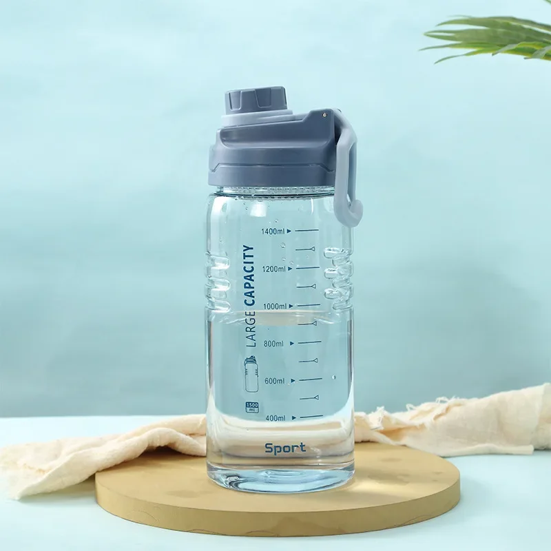 Bouteille de Sport sans BPA de 1.5 litres avec filtre, grande bouteille de 2600ml, bouilloire, bouteille d'eau, tasse pour eau bouillante