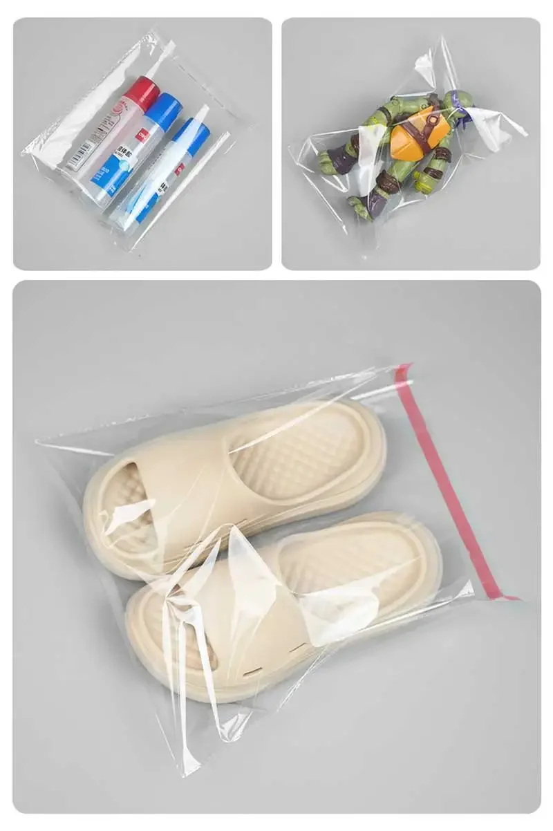 OPP Selbstklebende Beutel Transparente Plastik-Cellophan-Verpackung Klare Geschenkbeutel für Kekse, Kleidung, Lebensmittel, Schmuck, Aufbewahrungsbeutel – Detail 6