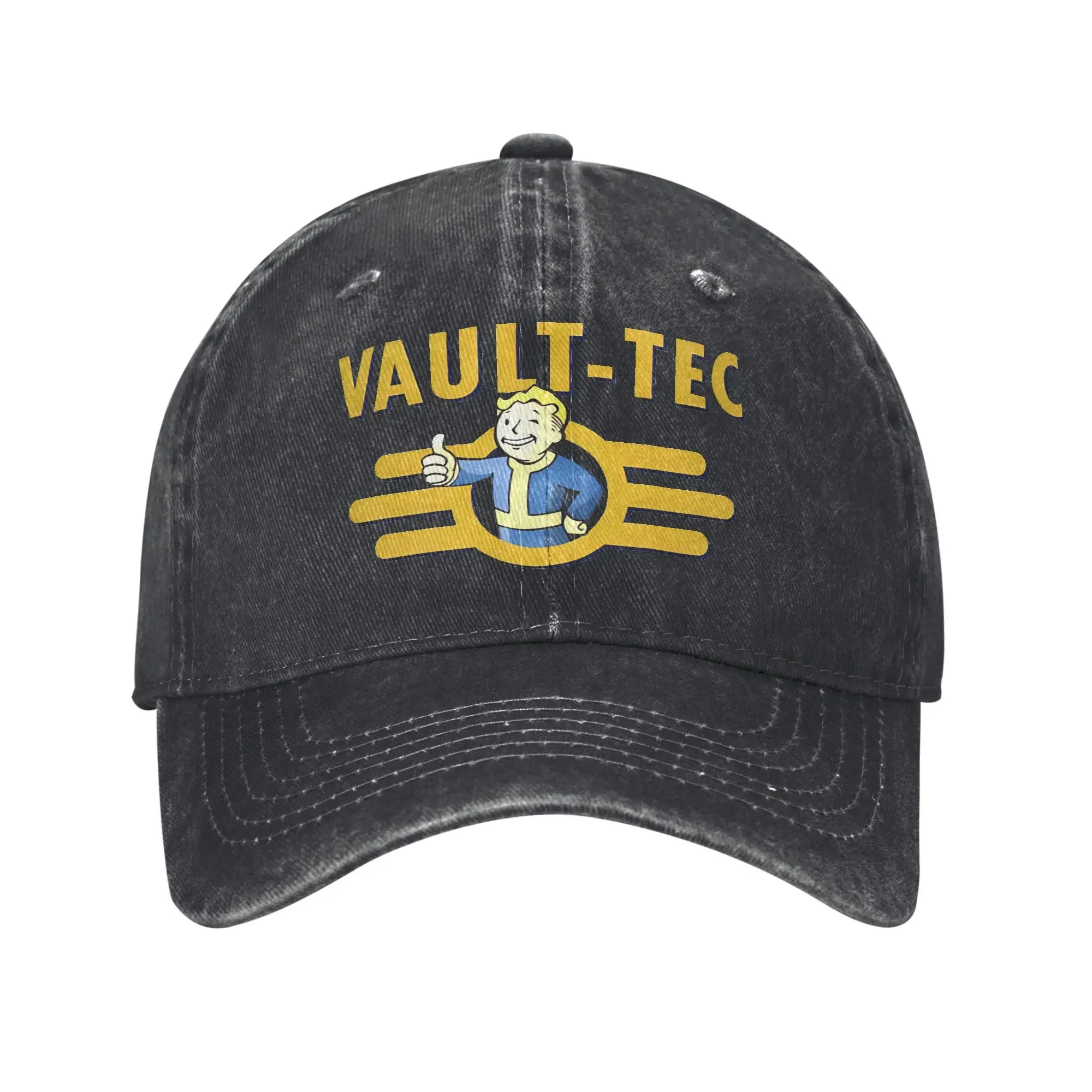 

Vault-Tec Trucker Hats Outfits For Unisex Baseball Caps Fashion Headwear Cap Adjustable