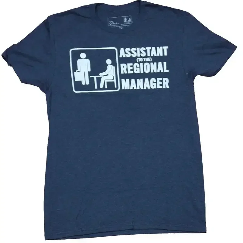 The Office Adult New T Shirt Assistant to Regional Manager Logo