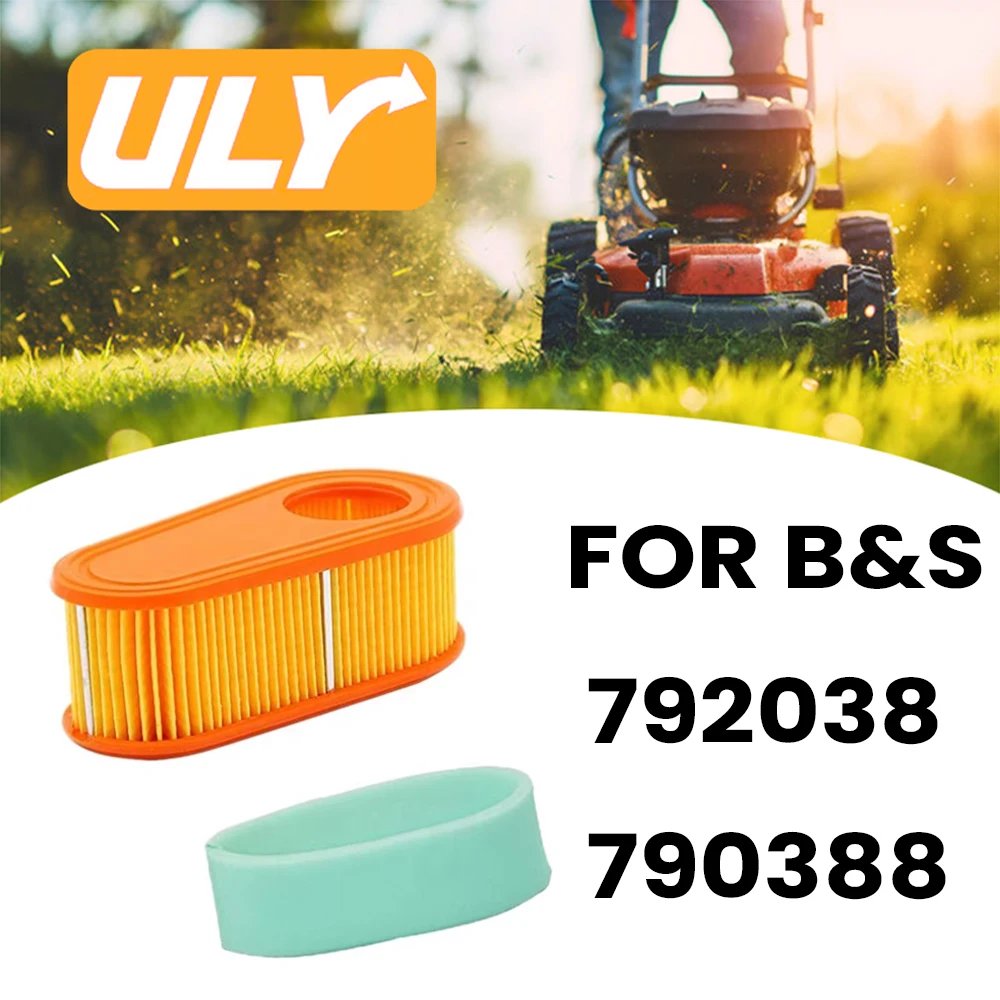 

ULY Air Filter with 5mm Pre-Filter Compatible with B&S 792038 790388 Replaces for 700 750 Sten 100-913 Oregon 30-161
