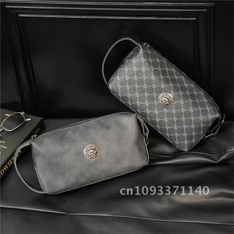 2022 ใหม่ผู้ชายคลัทช์บุรุษธุรกิจ Casual Clutches กระเป๋านุ่มกระเป๋าสตางค์คลัทช์กระเป๋าสตางค์หนัง PU กระเป๋าชาย