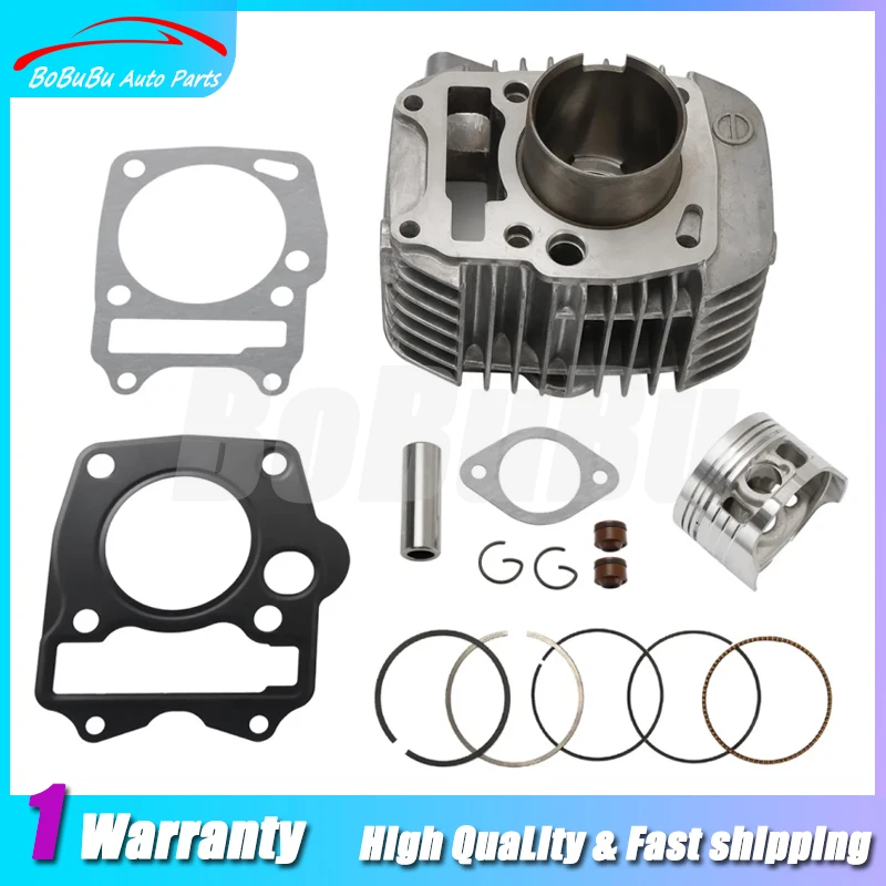 

54mm 125cc Cylinder Piston Kit for HONDA Innova ANF 125 Wave 125 13111GB0910 13011KPH900 13115GN5910 14560KGH900 12209GB4681