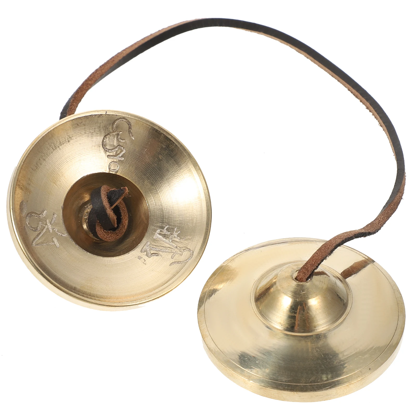 Meditation Cymbal Bell Copper Made Unique Timbre for Peace Harmony Yoga Practice Retro Style Percussion Instrument