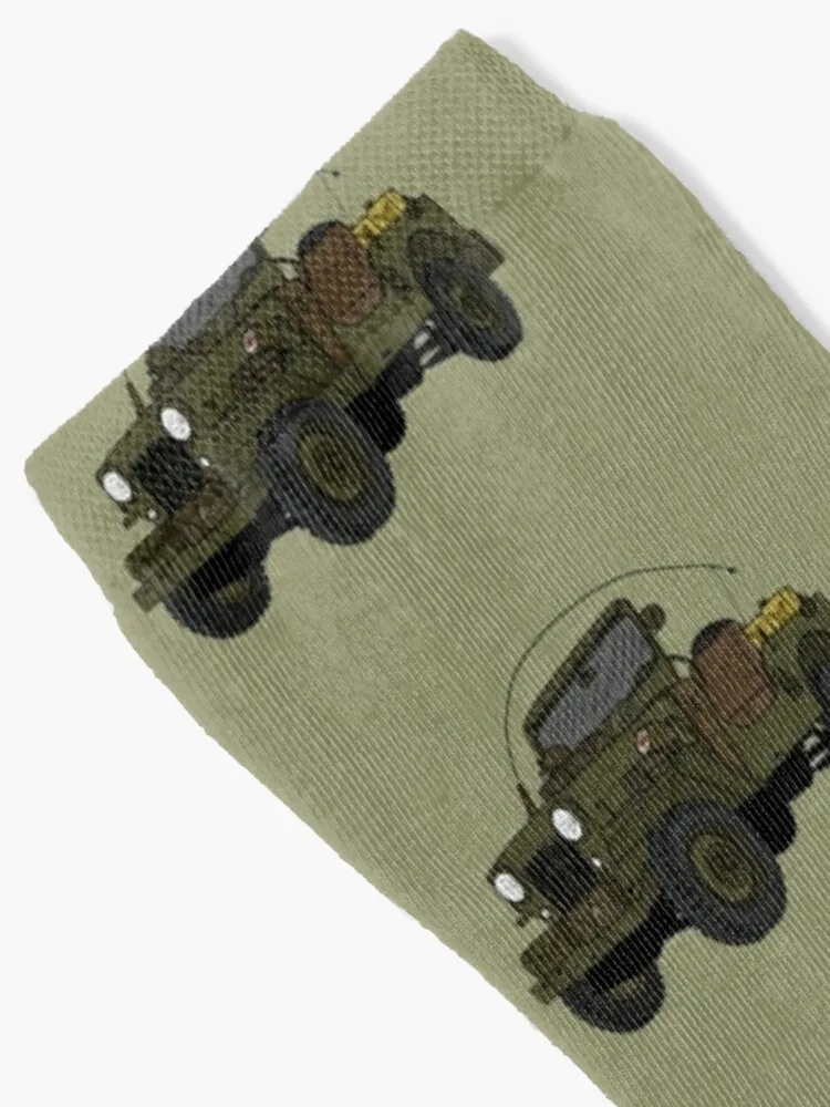 willies jeep. american all terrain vehicle. a ww2 car. Socks Sports Socks