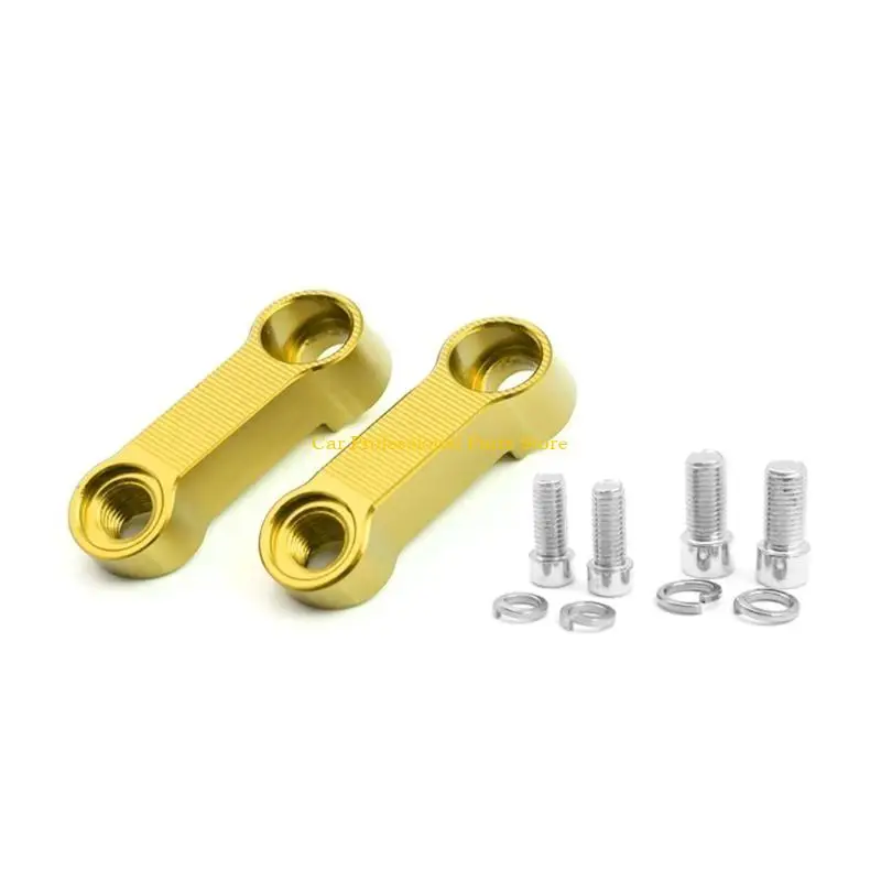 

R53D Motorcycle Mirror Riser Extender Adaptor Handlebar Mount Mirror Riser Extenders Spacers 8/10mm